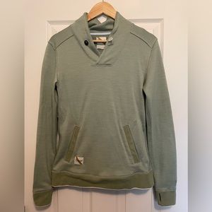 Tracksmith Emil Shawl Pullover - Merino Wool